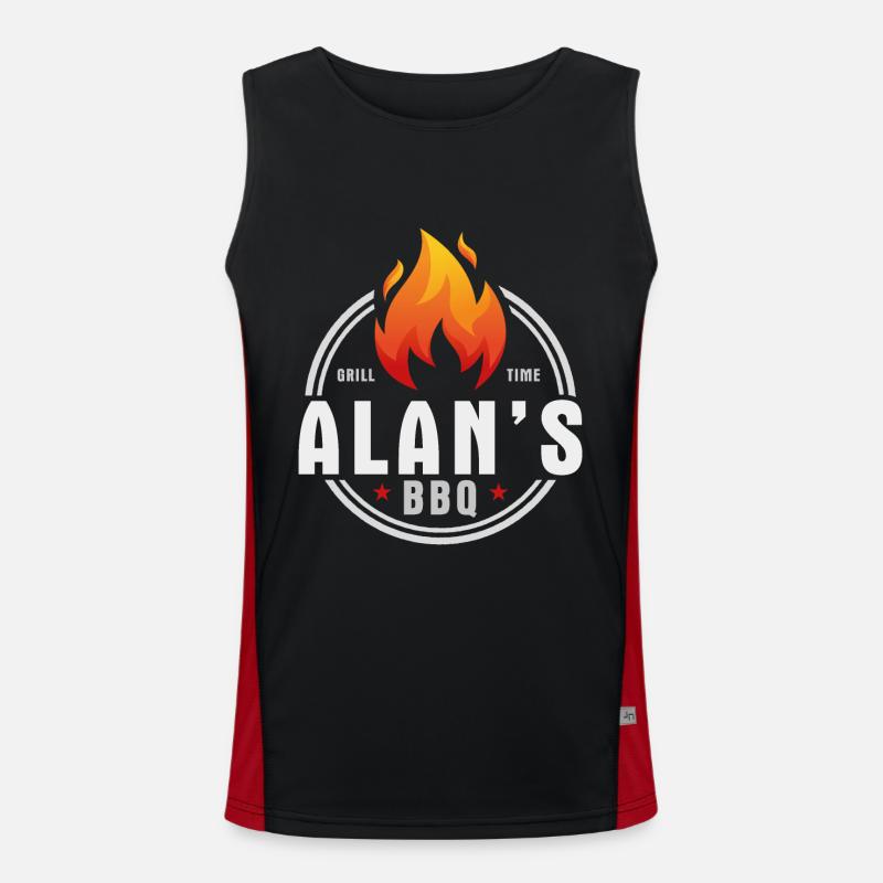 Alans BBQ Débardeur respirant contrasté Homme 
