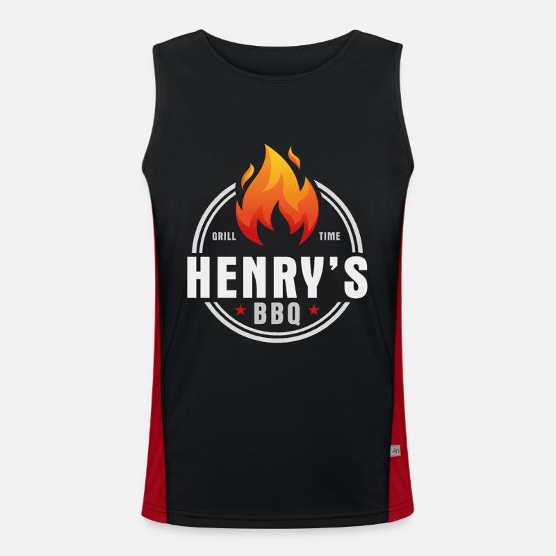 Barbecue Henrys Débardeur respirant contrasté Homme 