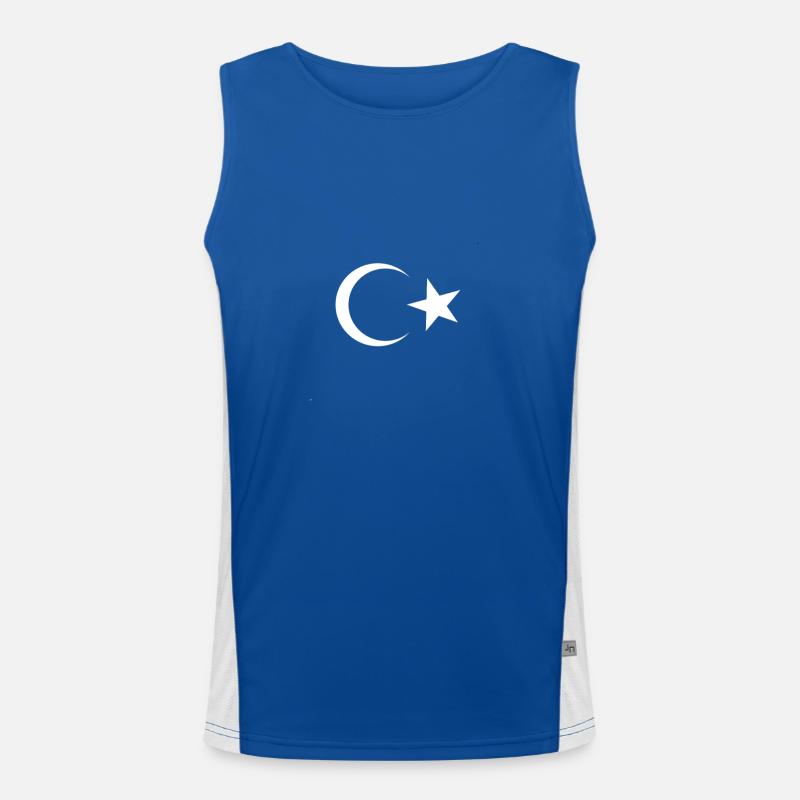 Turkiye! Débardeur respirant contrasté Homme 