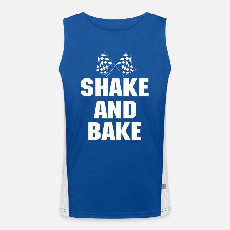 Shake And Bake Racing Men's Functional Contrast Tank Top 