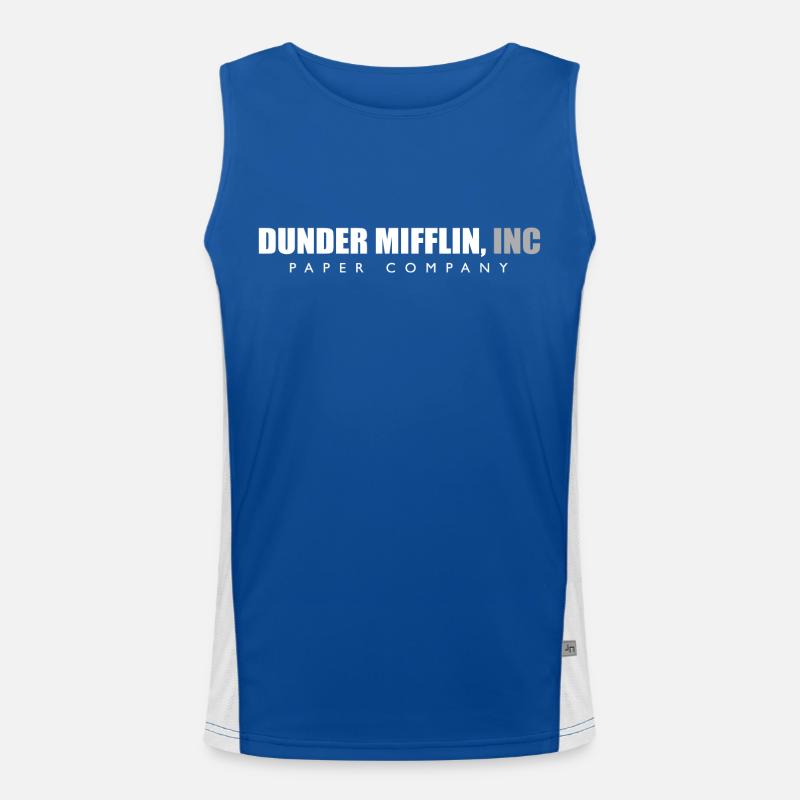 Le graphique Office Dunder Mifflin Débardeur respirant contrasté Homme 