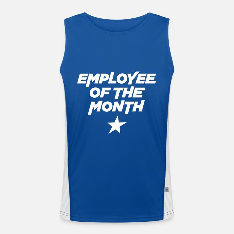 Employé du mois Débardeur respirant contrasté Homme 