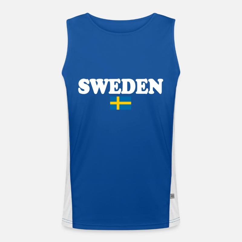 Suède Débardeur respirant contrasté Homme 