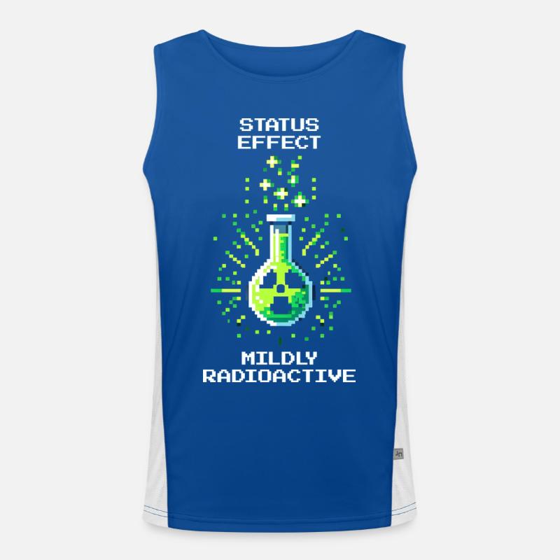 Status effect: slightly radioactive | Chemistry Men's Functional Contrast Tank Top 