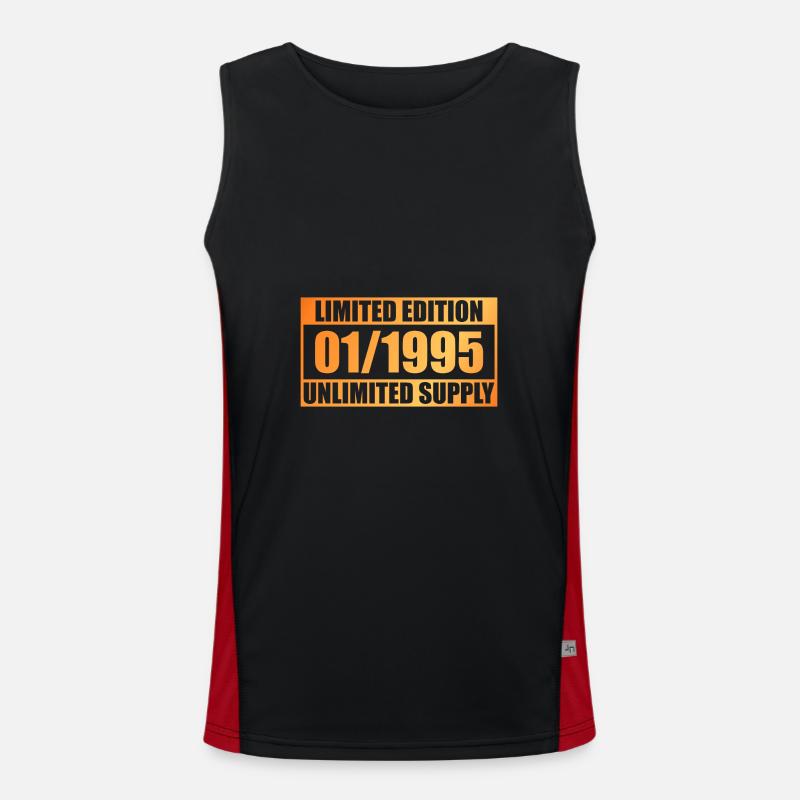 30th Anniversary Limited Edition - ꝏ Approvisionnement 01/1995 Débardeur respirant contrasté Homme 