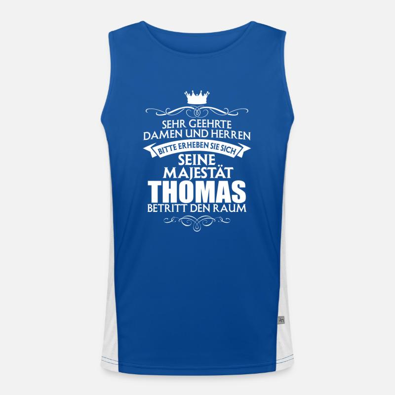 THOMAS - Majestät Funktionelles Kontrast-Tank Top für Männer 