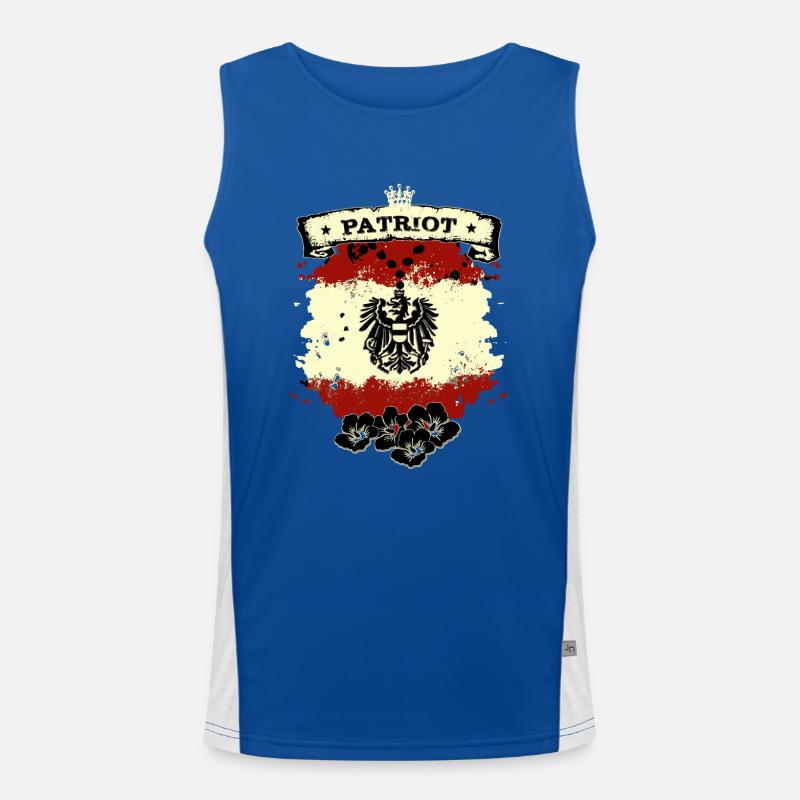Austria Men's Functional Contrast Tank Top 