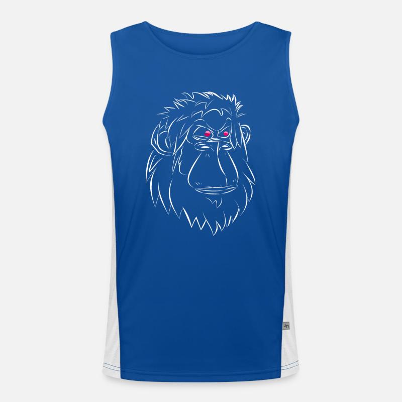 Gorille Débardeur respirant contrasté Homme 