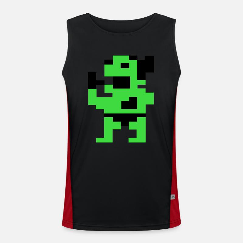 Le Gros Vert (Pix) Débardeur respirant contrasté Homme 