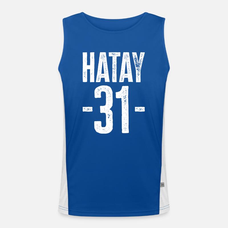 Proud Kurds from Hatay – Number 31 Men's Functional Contrast Tank Top 