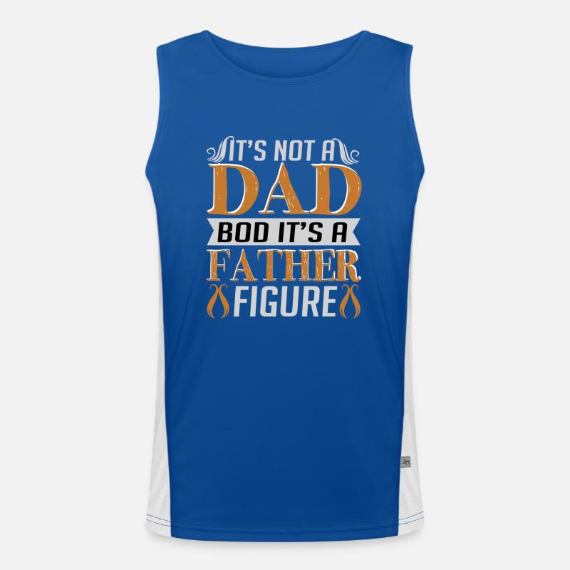 dad Men's Functional Contrast Tank Top 