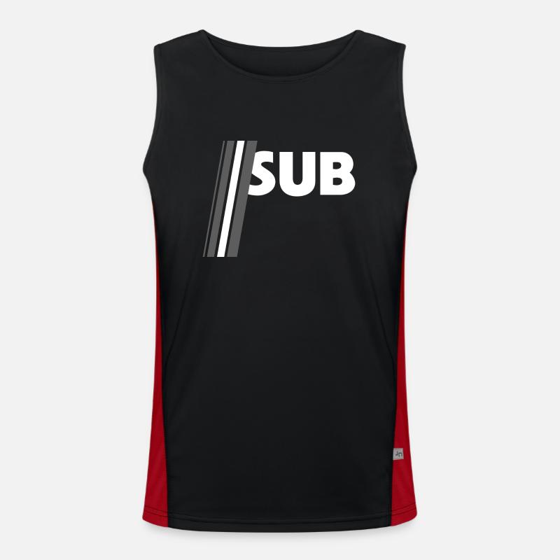 SUB Hankycode Fetish Men's Functional Contrast Tank Top 