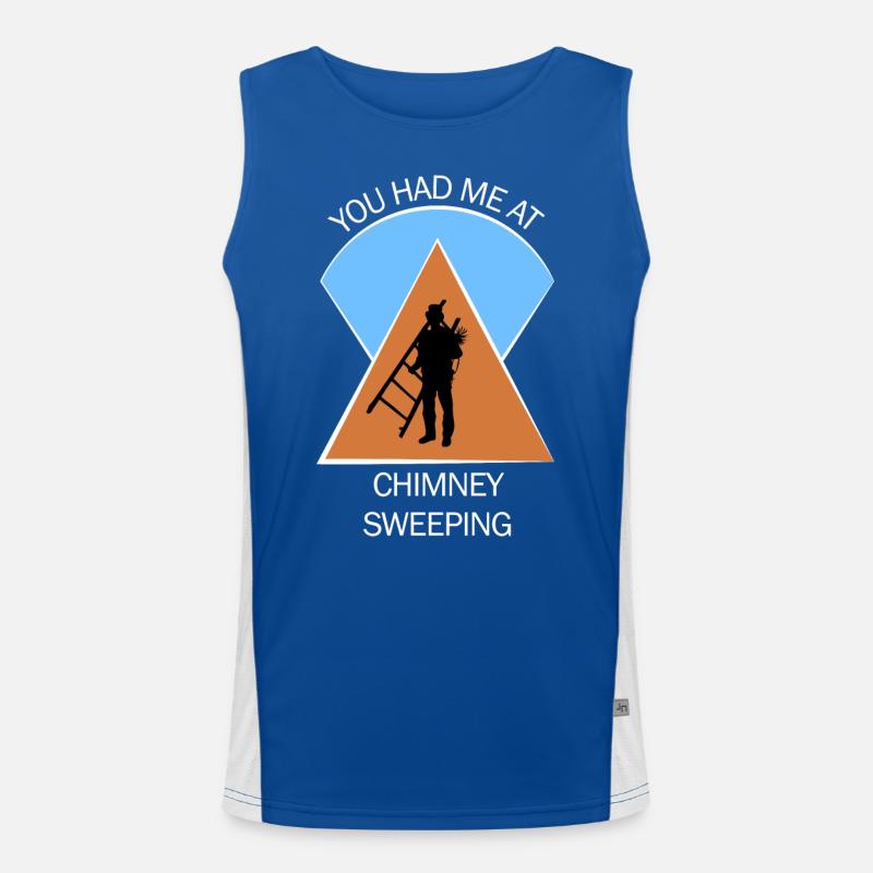 Chimney Sweep Chimney Sweep Men's Functional Contrast Tank Top 