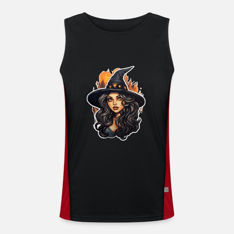 Witch Men's Functional Contrast Tank Top 