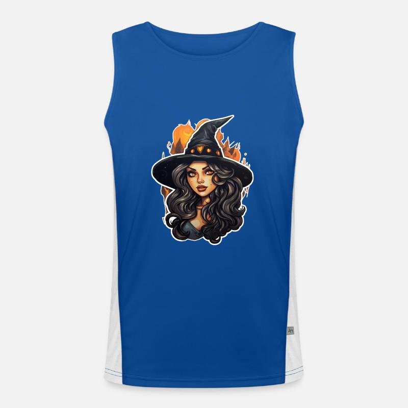 Sorcière Débardeur respirant contrasté Homme 
