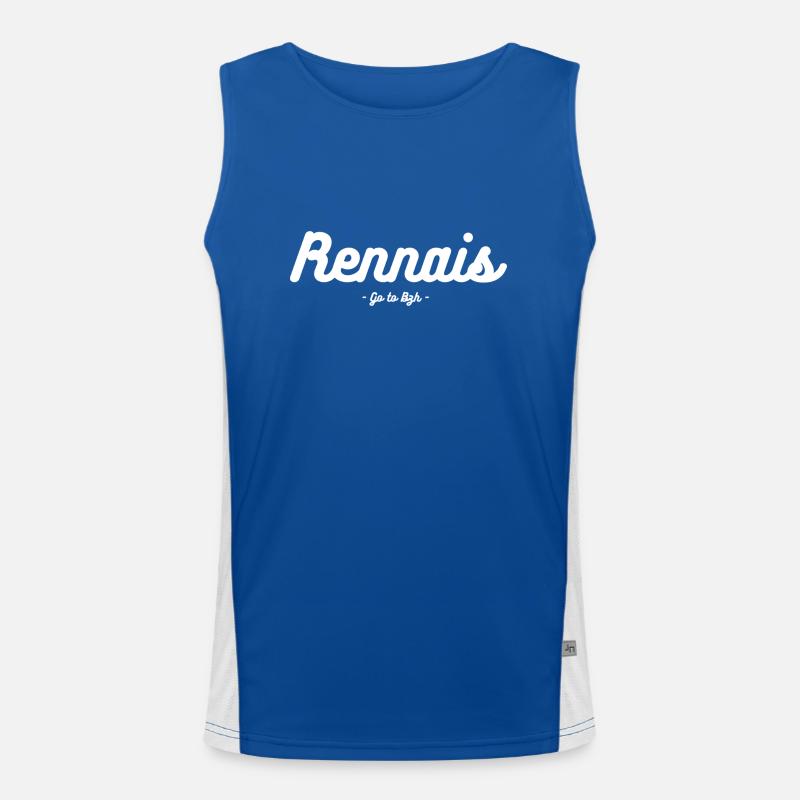 rennais Débardeur respirant contrasté Homme 