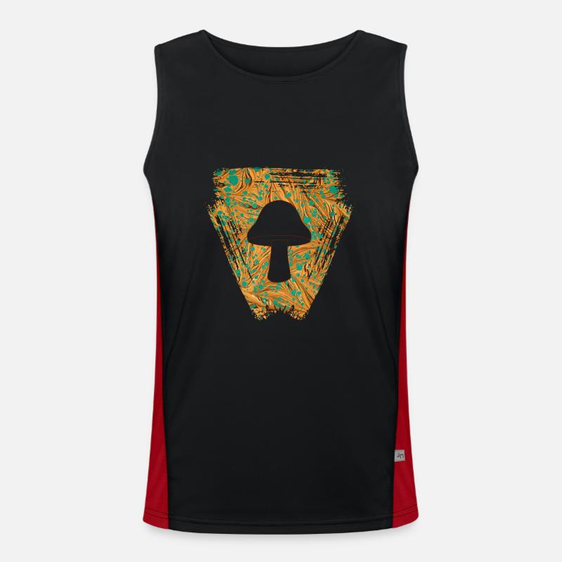 pilz e 95 Funktionelles Kontrast-Tank Top für Männer 