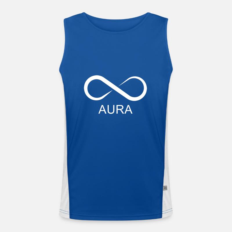 INFINITE AURA Men's Functional Contrast Tank Top 