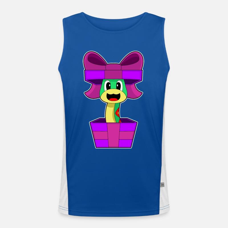 Forfait de Noël serpent Débardeur respirant contrasté Homme 