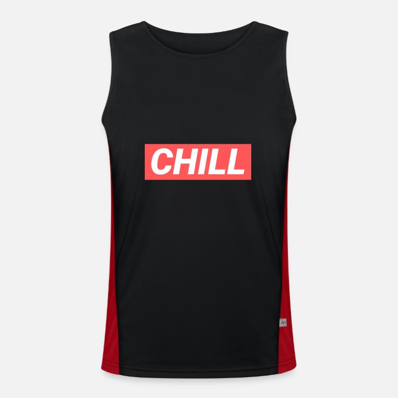 Chill Débardeur respirant contrasté Homme 