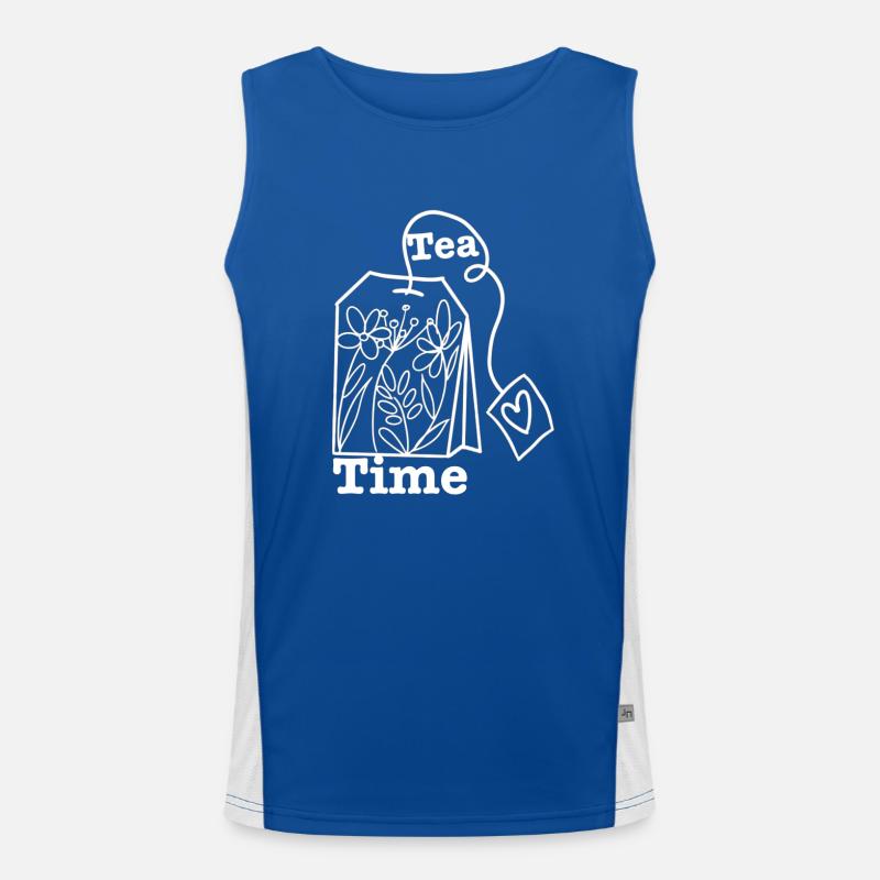 Tee Funktionelles Kontrast-Tank Top für Männer 