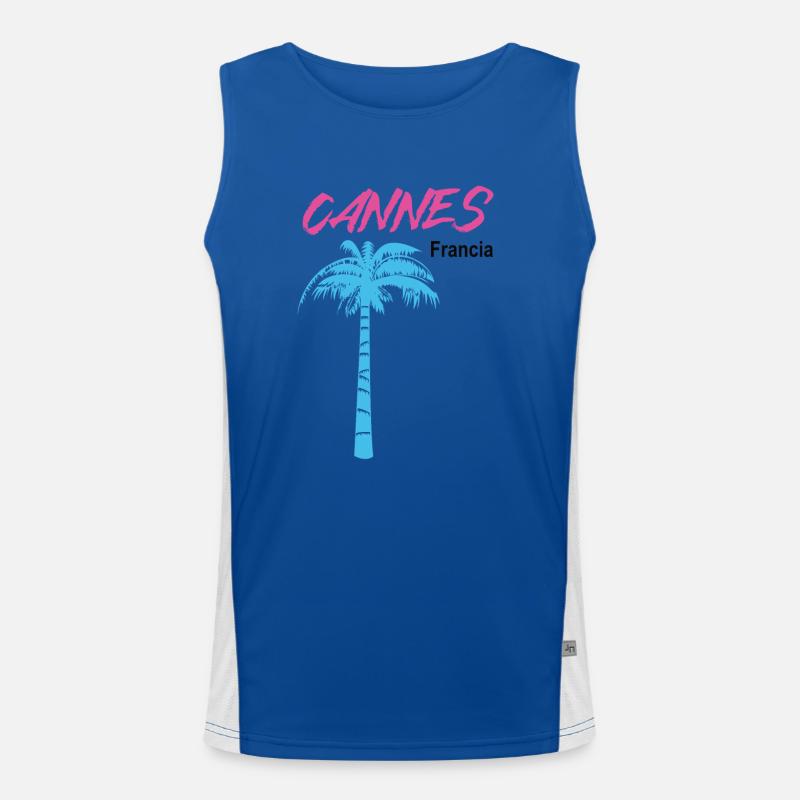 Cannes Débardeur respirant contrasté Homme 