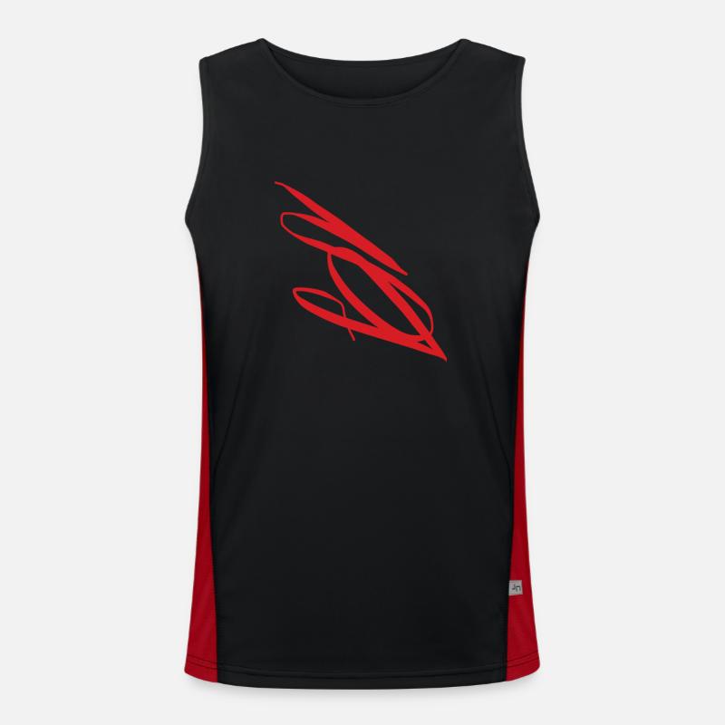 World's Most Creative S Men's Functional Contrast Tank Top 