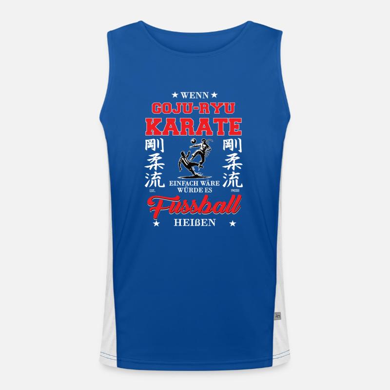 If Goju-Ryu Karate Were Easy Men's Functional Contrast Tank Top 
