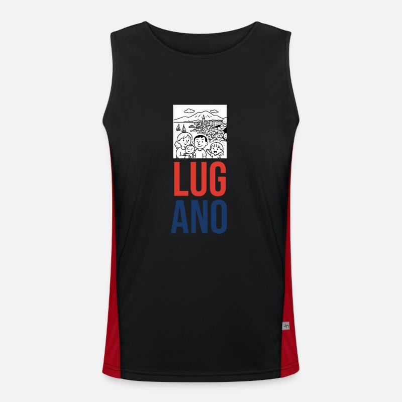 Lugano Débardeur respirant contrasté Homme 