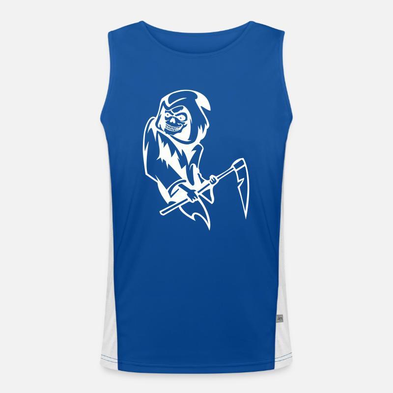 Grim Reaper Men's Functional Contrast Tank Top 