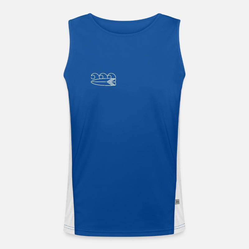 Planche de surf Débardeur respirant contrasté Homme 