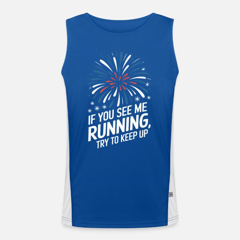 Pyrotechnics Fireworks Pyrotechnics Men's Functional Contrast Tank Top 