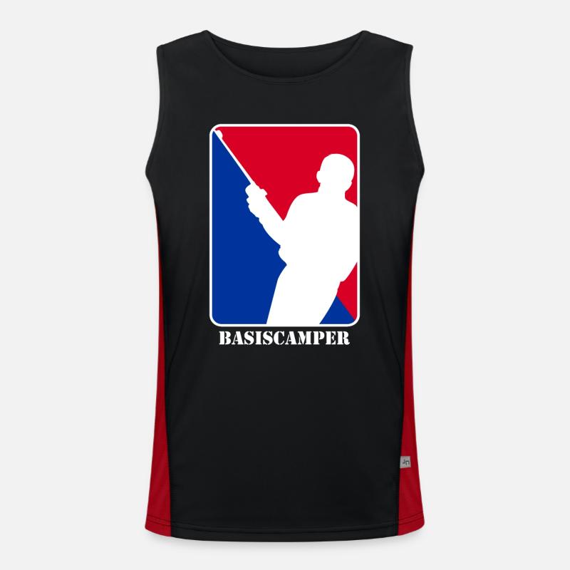 Base camper Men's Functional Contrast Tank Top 
