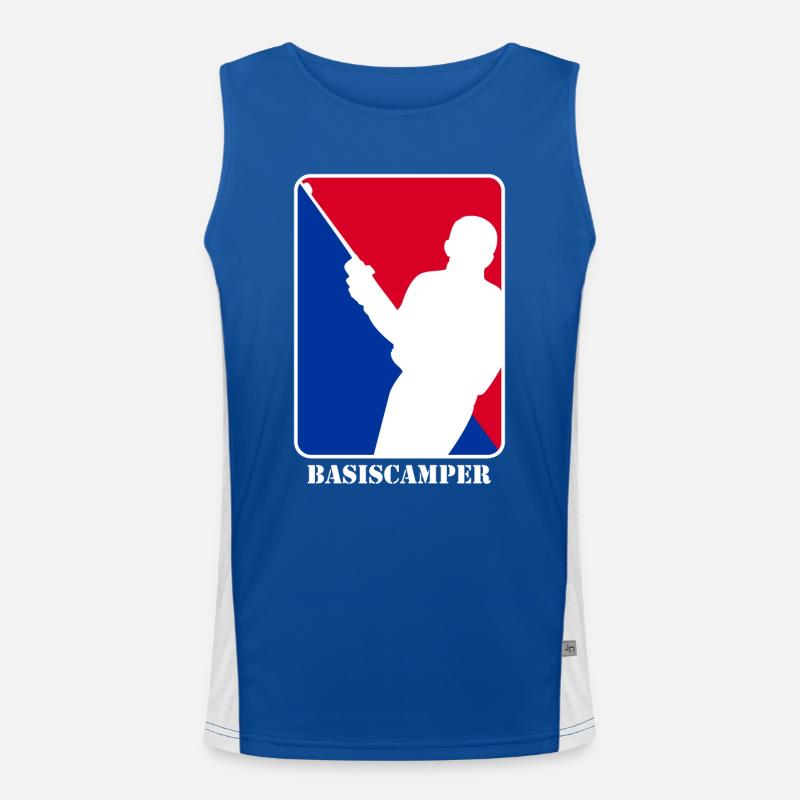 Base camper Men's Functional Contrast Tank Top 