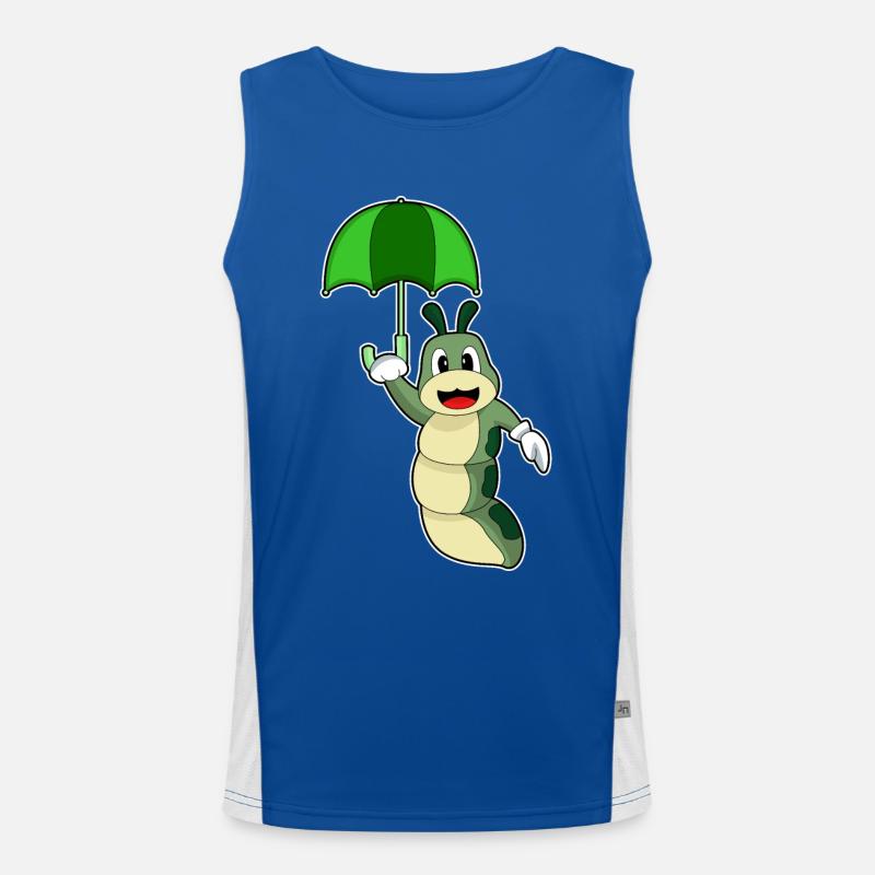 Parapluie chenille Débardeur respirant contrasté Homme 