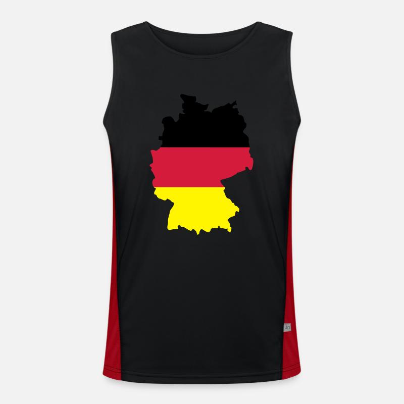 brd Funktionelles Kontrast-Tank Top für Männer 