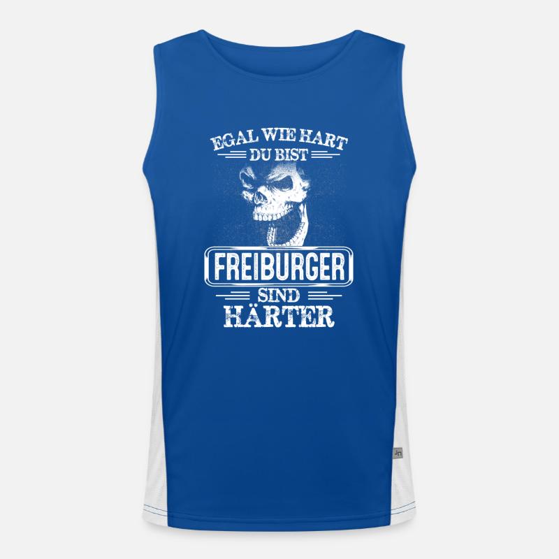 FREIBURGER - sind härter! Funktionelles Kontrast-Tank Top für Männer 