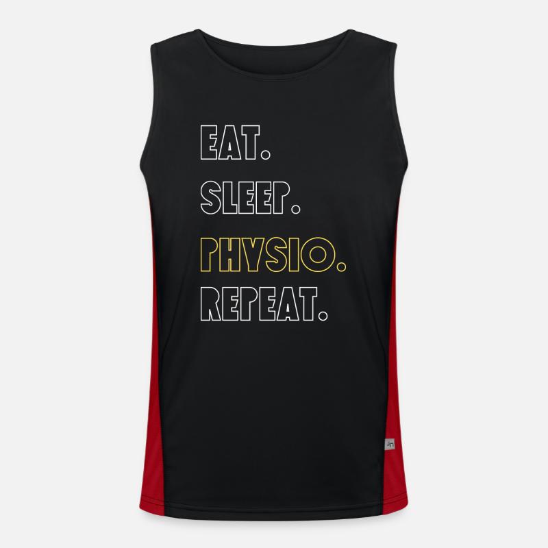 Physio Funktionelles Kontrast-Tank Top für Männer 