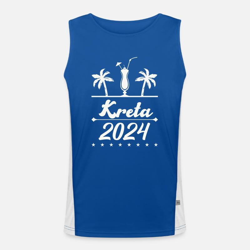 Crete 2024 Men's Functional Contrast Tank Top 