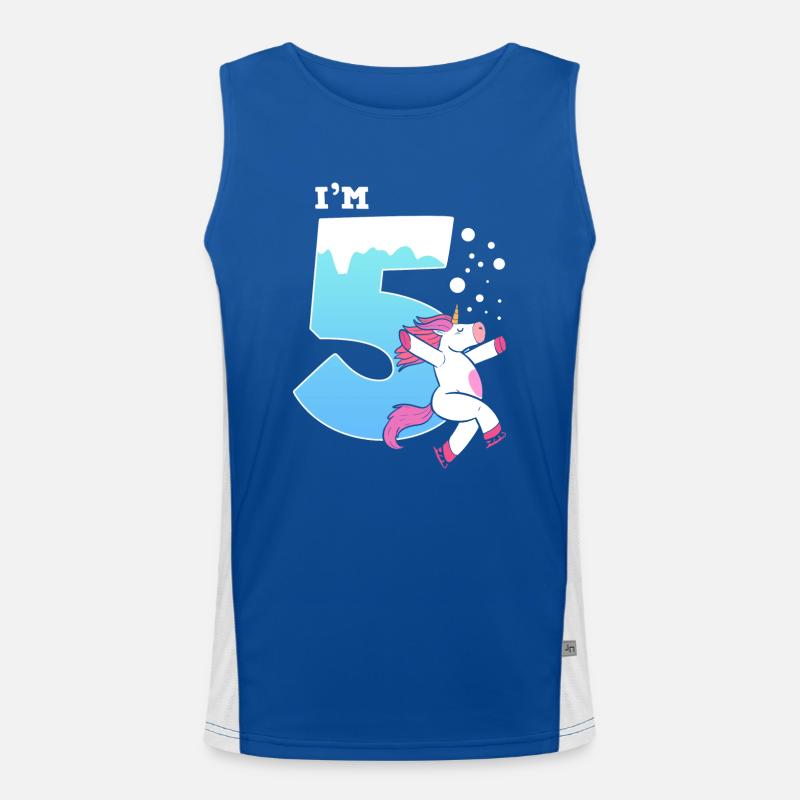 Schlittschuh Schlittschuhlaufen Eislauf Funktionelles Kontrast-Tank Top für Männer 