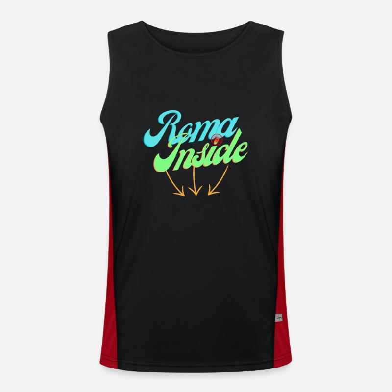 Rome Inside Men's Functional Contrast Tank Top 