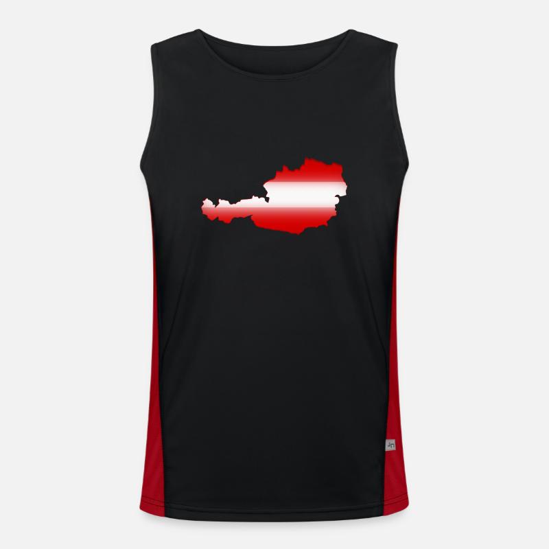 Austria Men's Functional Contrast Tank Top 
