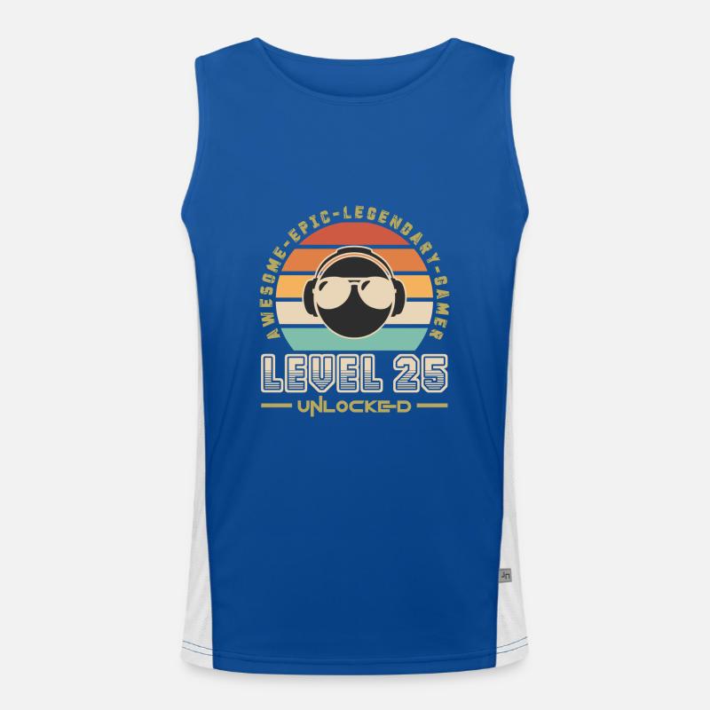 Level 25 Men's Functional Contrast Tank Top 
