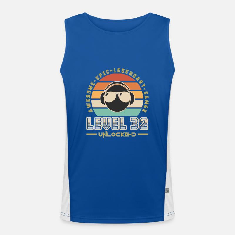 Level 32 Men's Functional Contrast Tank Top 