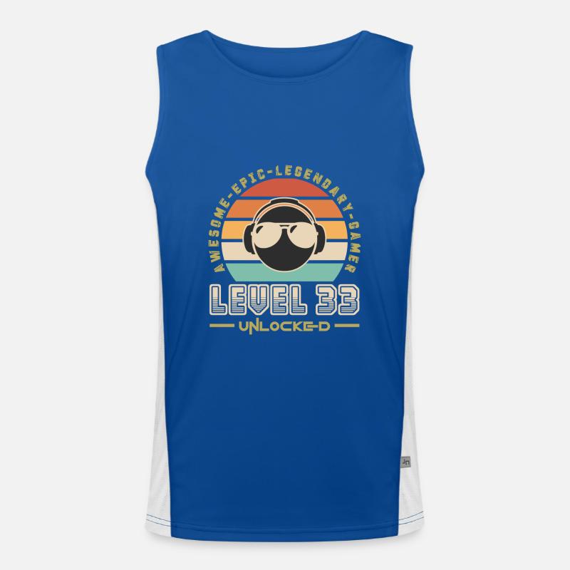 Level 33 Men's Functional Contrast Tank Top 