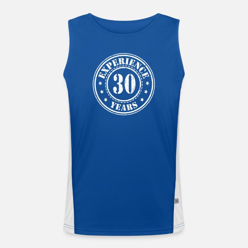 30 ans d'expérience Débardeur respirant contrasté Homme 