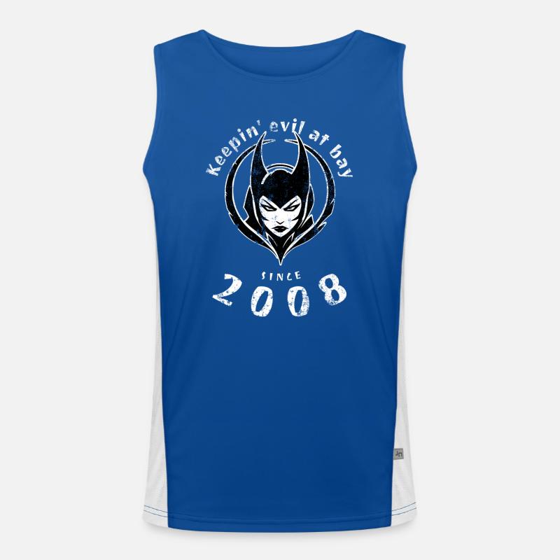 16. Geburtstag Keepin evil at bay since 2008 Funktionelles Kontrast-Tank Top für Männer 