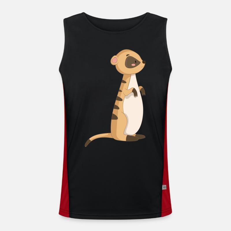 Suricate Chat de mer Débardeur respirant contrasté Homme 