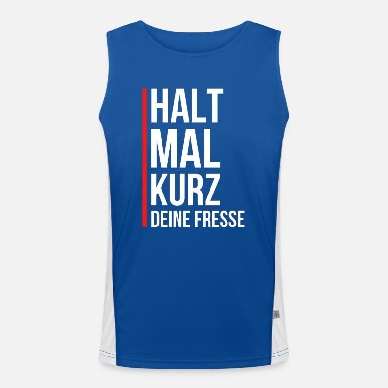 Fresse Funktionelles Kontrast-Tank Top für Männer 