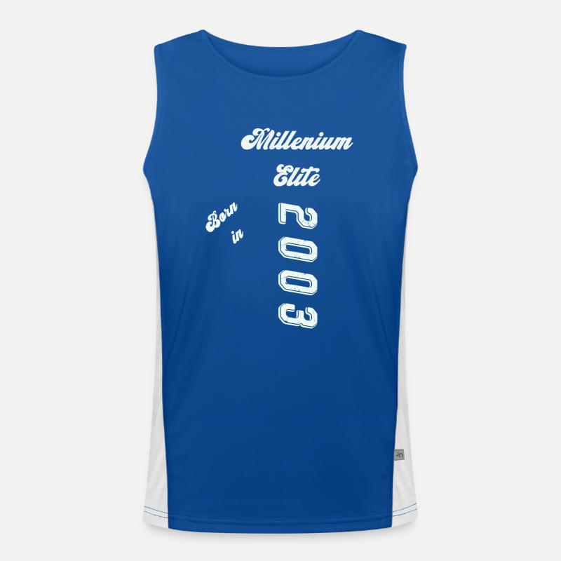 2003 Funktionelles Kontrast-Tank Top für Männer 